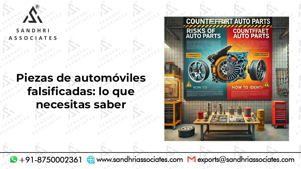 Piezas de automóvil falsificadas: lo que necesita saber