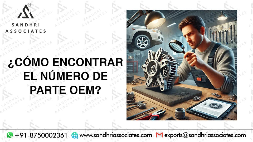 ¿Cómo encontrar el número de pieza OEM? Copy