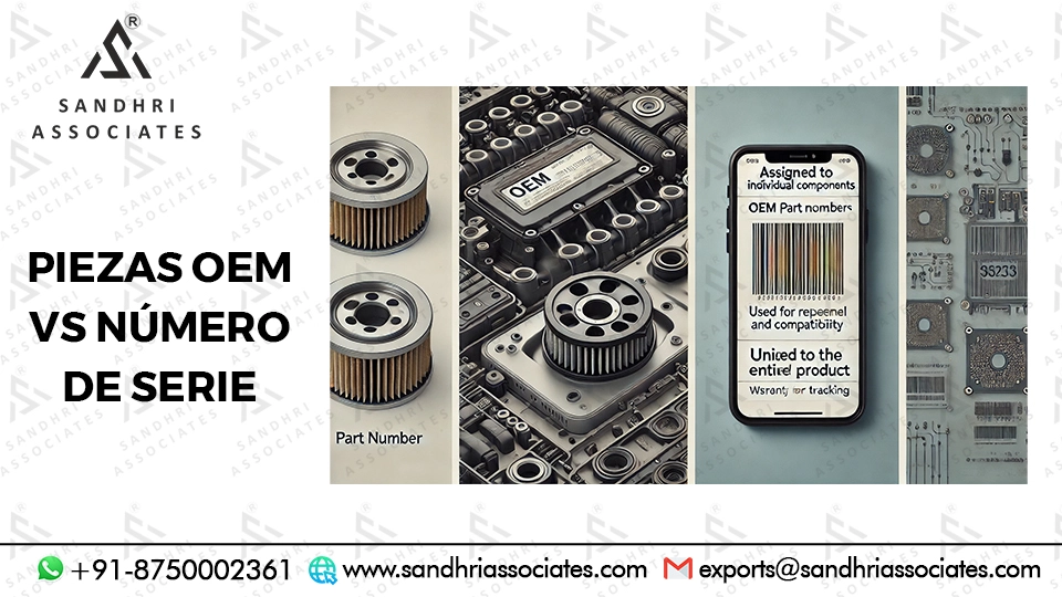Número de pieza OEM vs. Número de serie