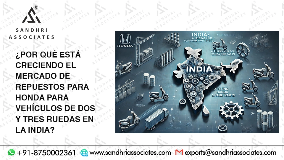 ¿Por qué está creciendo el mercado indio de repuestos Honda para vehículos de dos y tres ruedas?