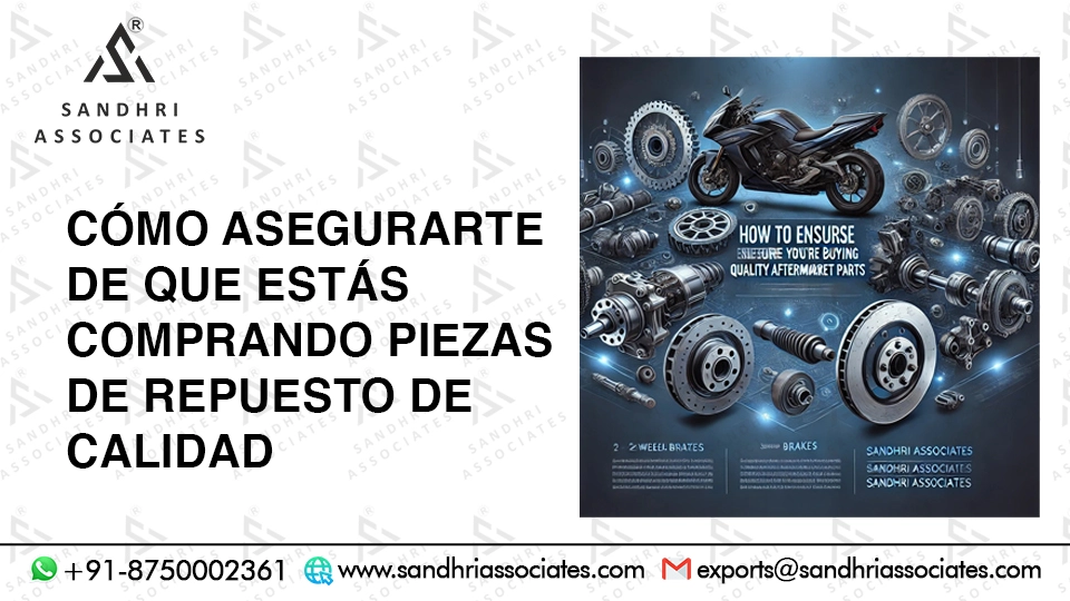 Cómo asegurarse de comprar repuestos de calidad